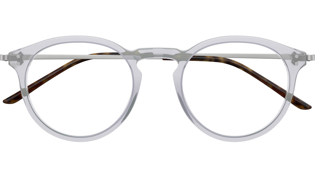 Occhiali da vista GUCCI GG1710O Shiny transparent cloudy grey