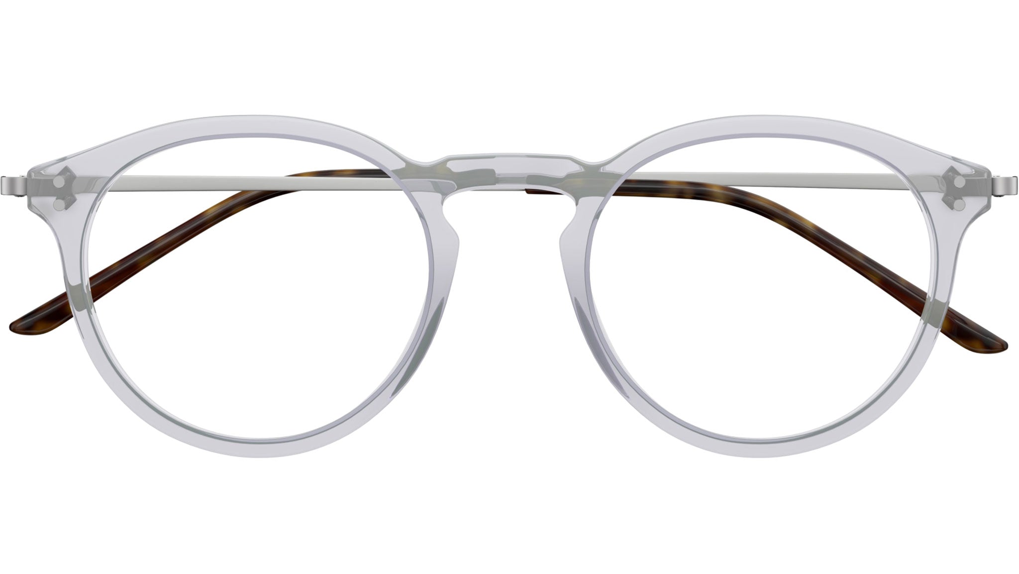 Occhiali da vista GUCCI GG1710O Shiny transparent cloudy grey