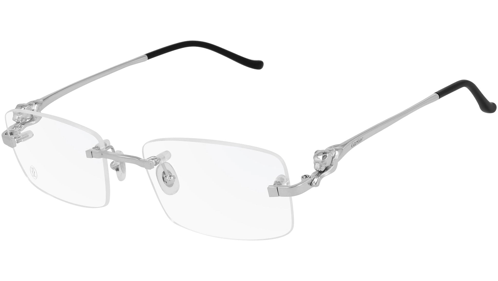 Occhiali da vista CARTIER CT0281O Smooth platinum