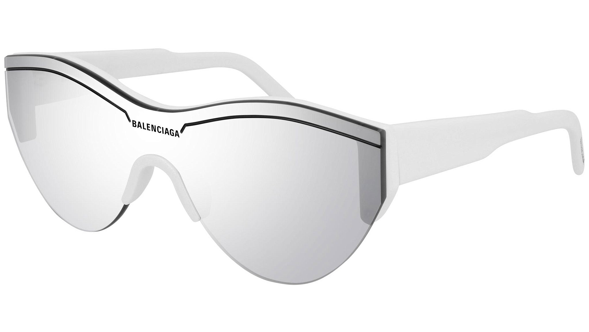 Occhiali da sole BALENCIAGA BB0004S Shiny solid white