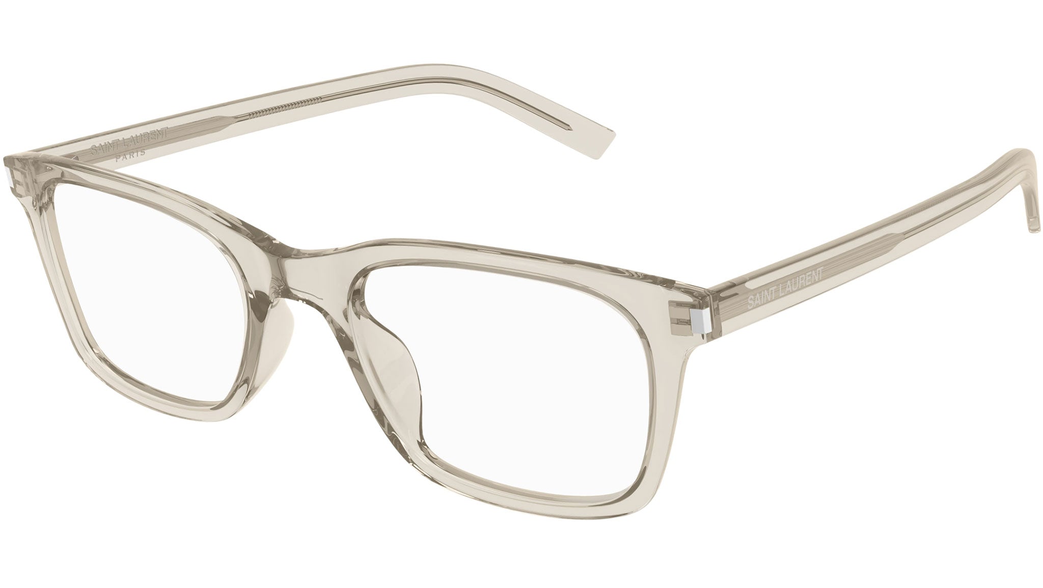 Occhiali da vista SAINT LAURENT SL718 Shiny transparent cream