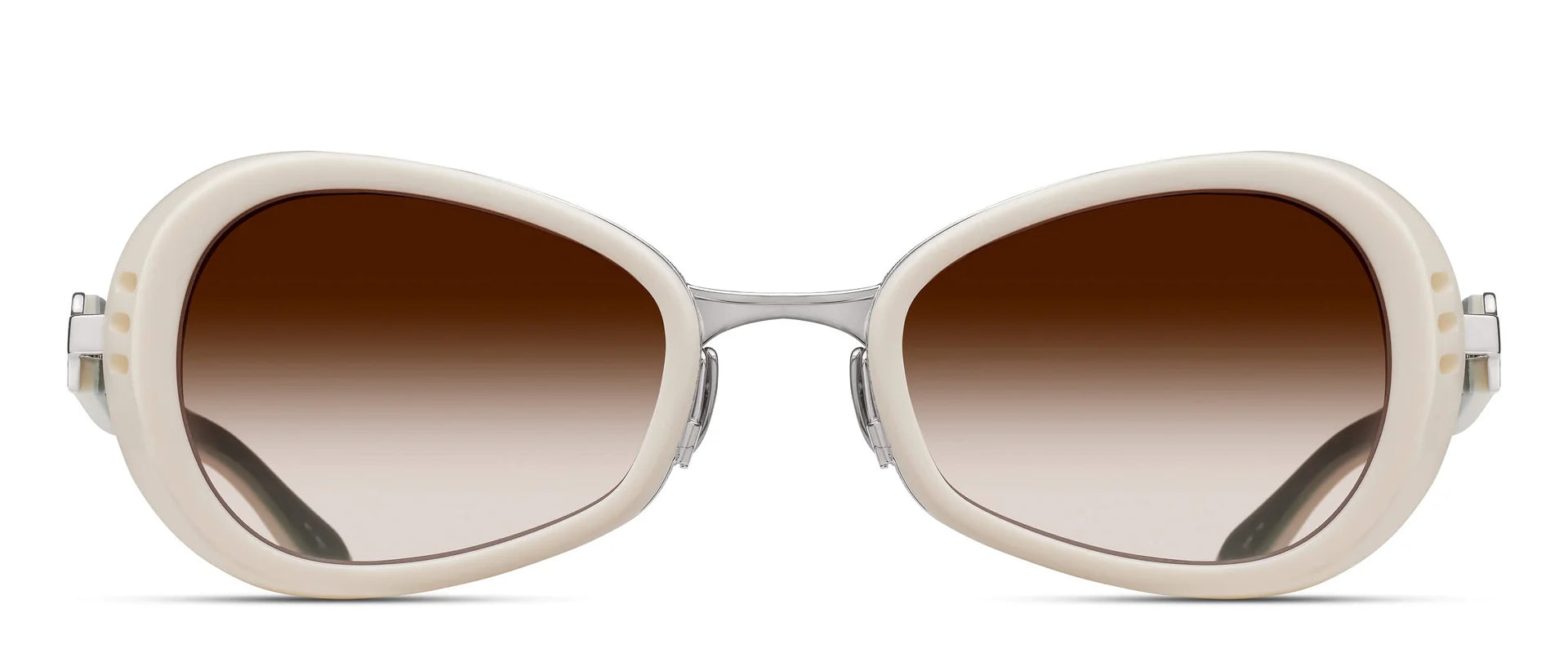 Occhiali da sole MATSUDA 10616H Milk White - Palladium White