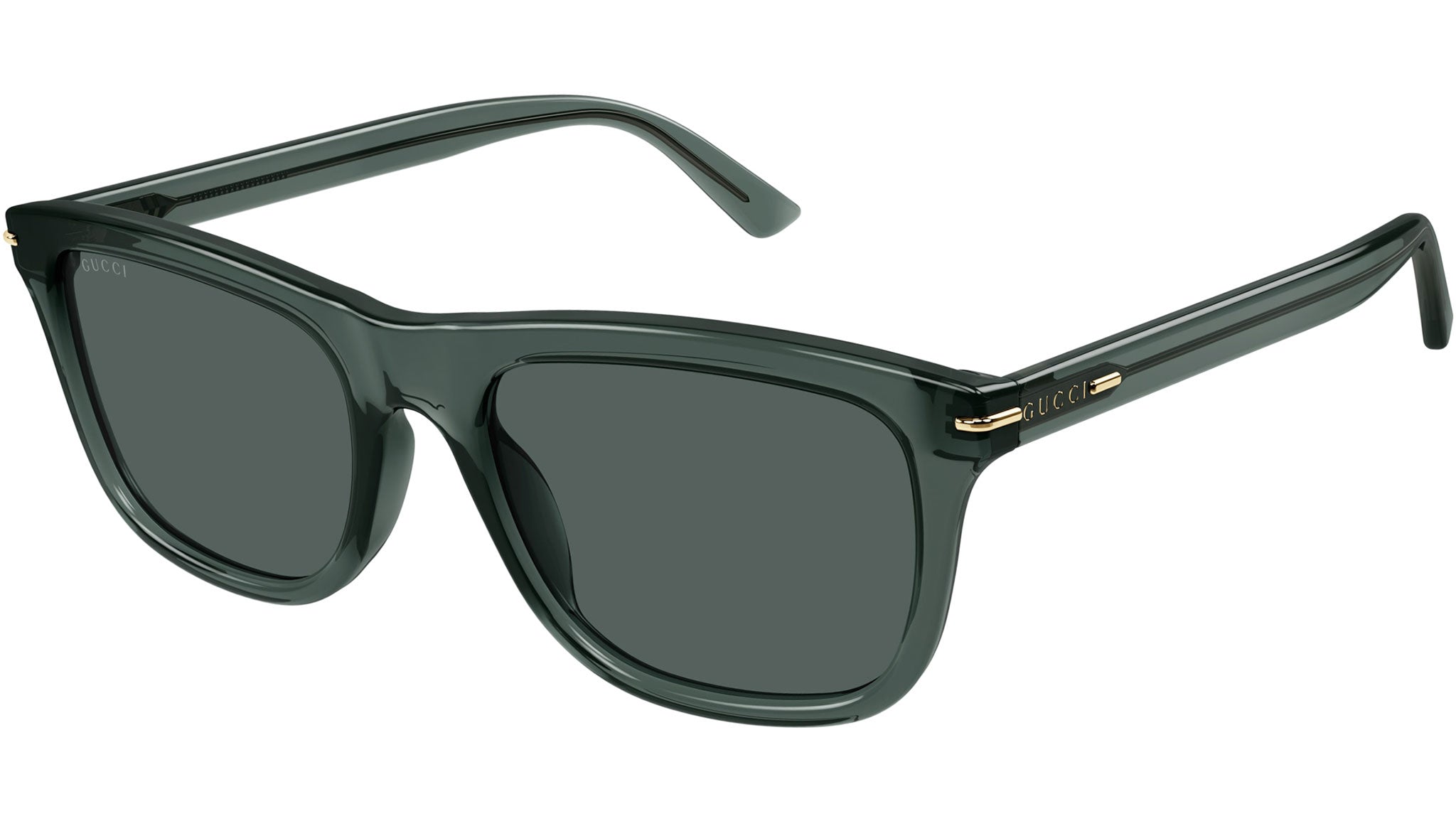 Occhiali da sole GUCCI GG1444S Shiny transparent sea pine grey