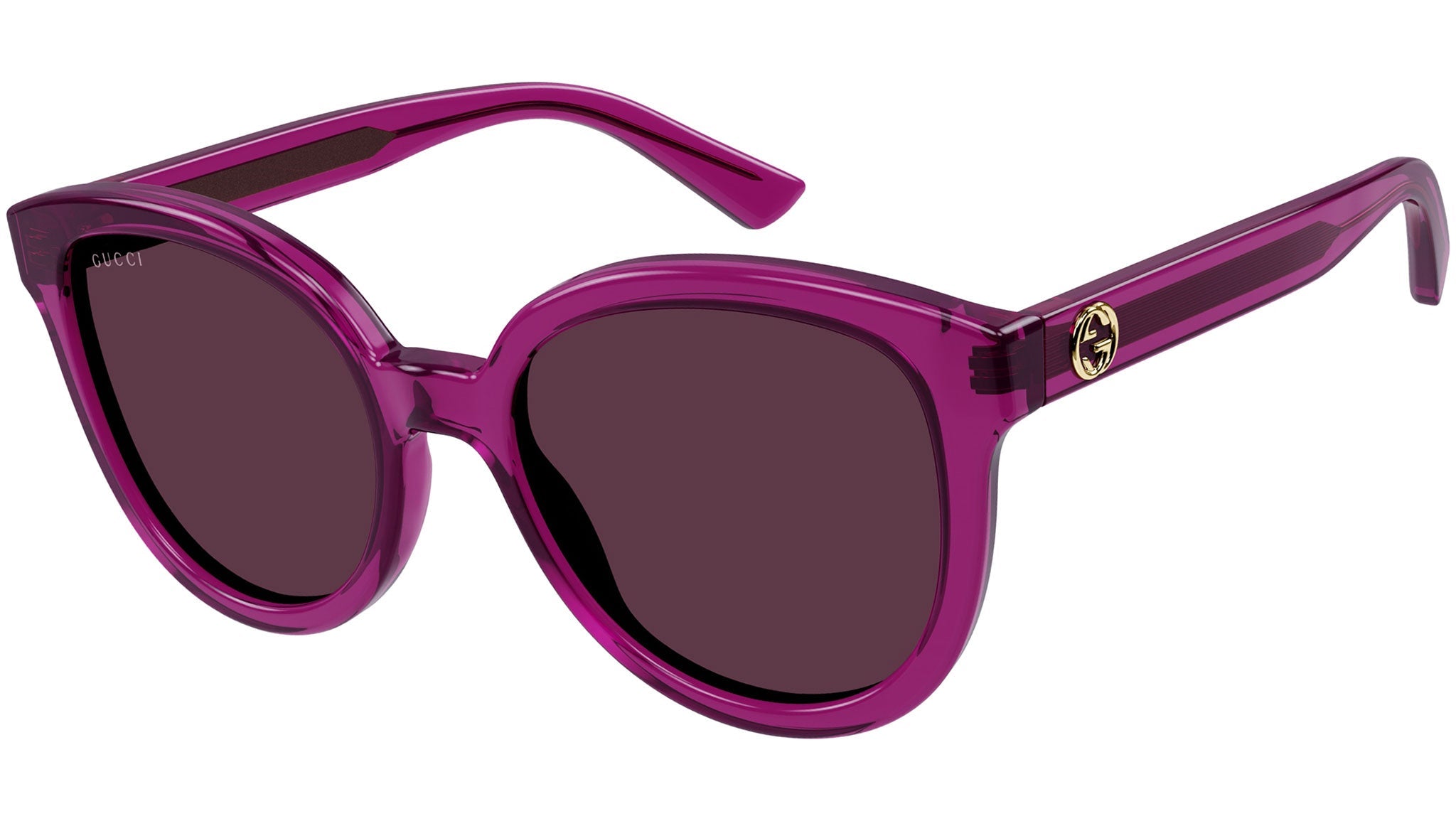 Occhiali da sole GUCCI GG1315S Shiny transparent fuchsia