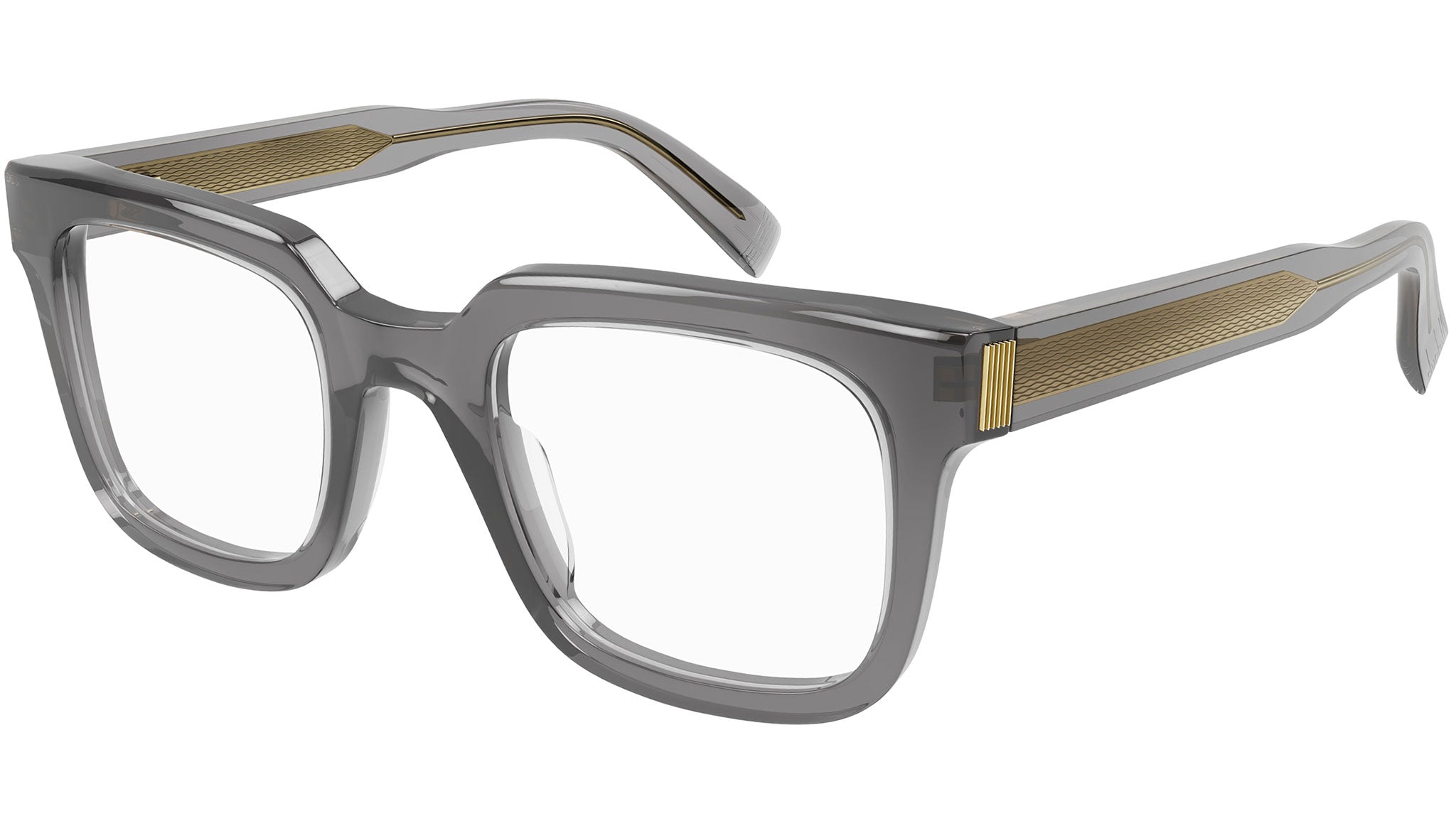 Occhiali da vista DUNHILL DU0032O Shiny transparent grey