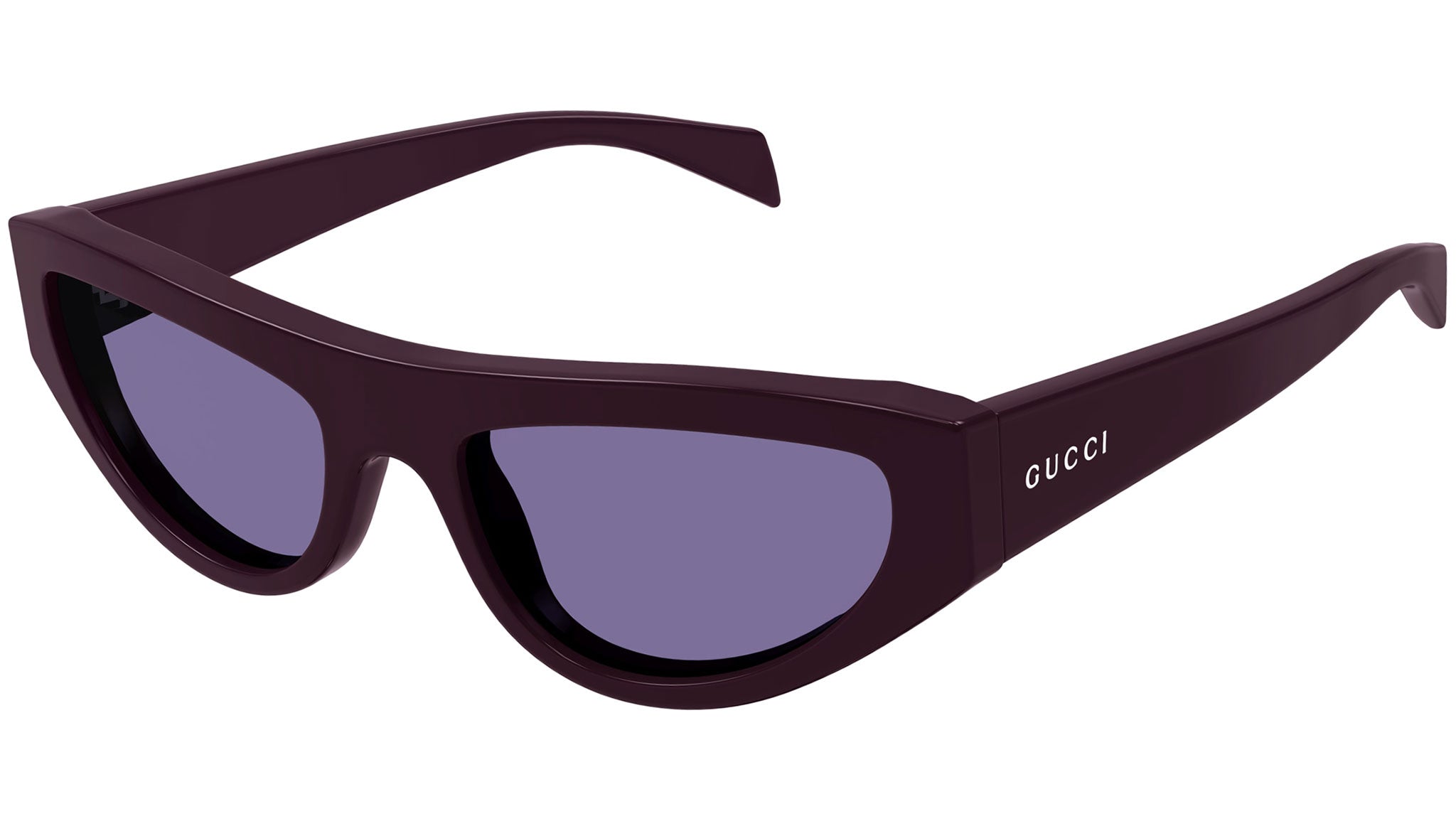 Occhiali da sole GUCCI GG1919S Shiny solid plum