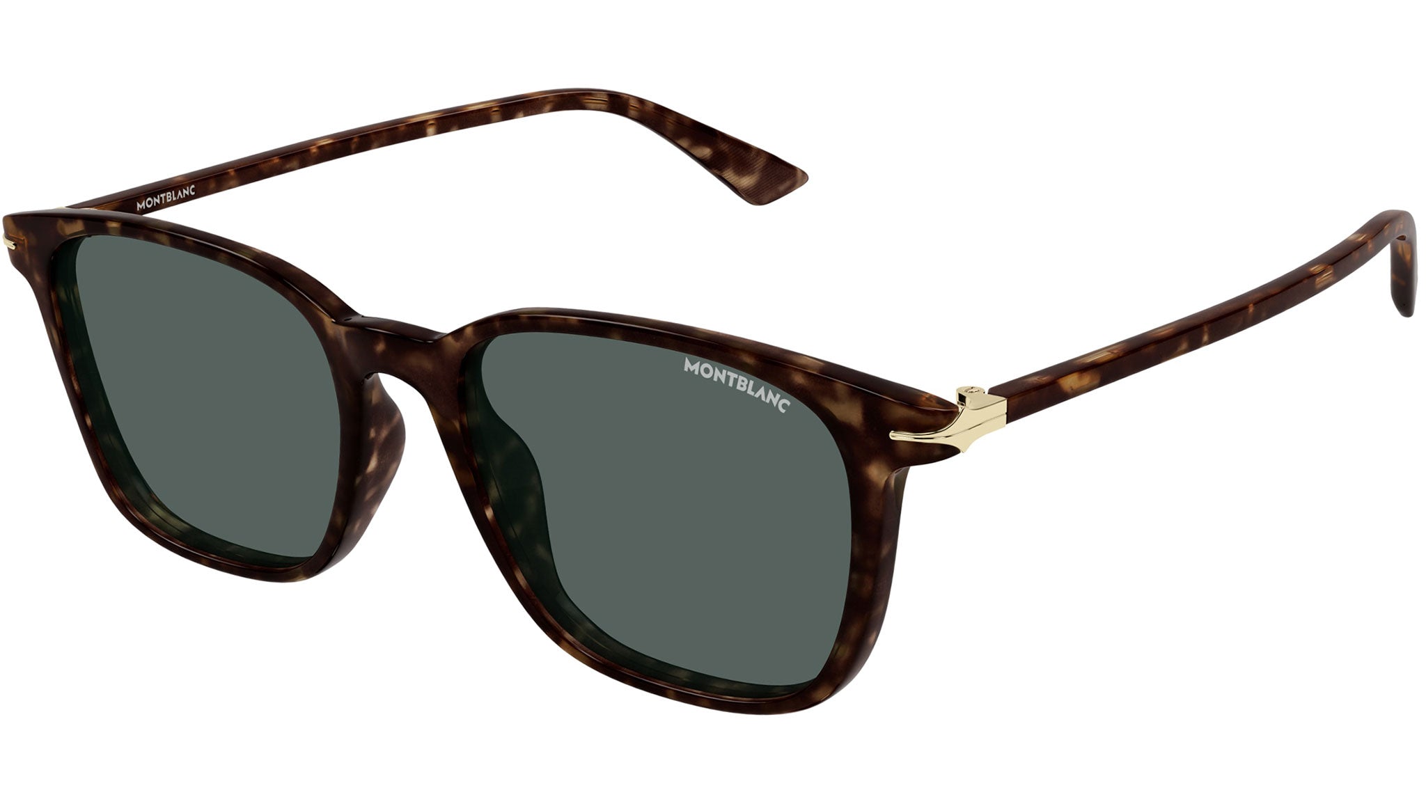 Occhiali da sole MONTBLANC MB0338S Shiny dark havana