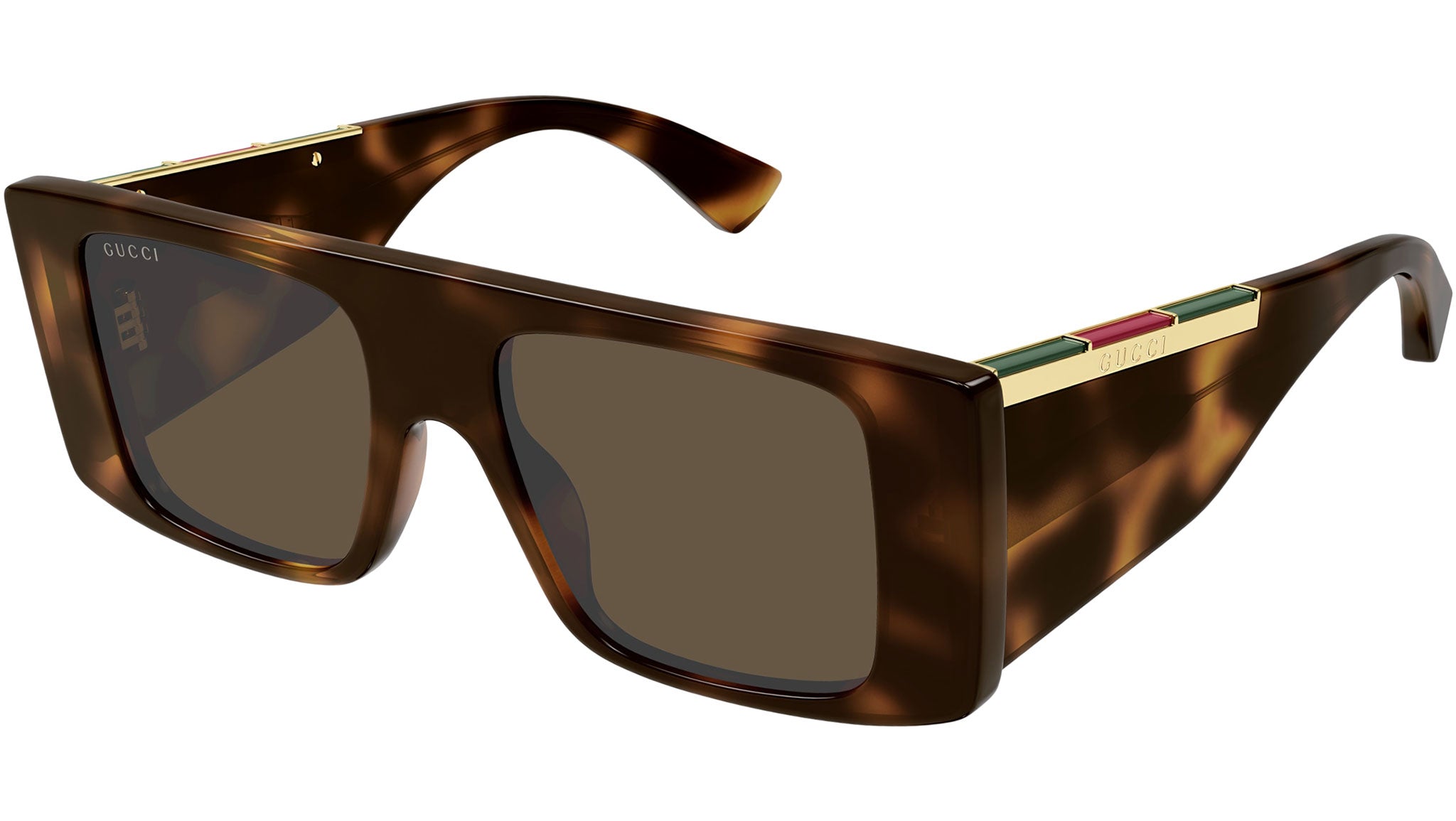 Occhiali da sole GUCCI GG1888S Shiny medium brown havana