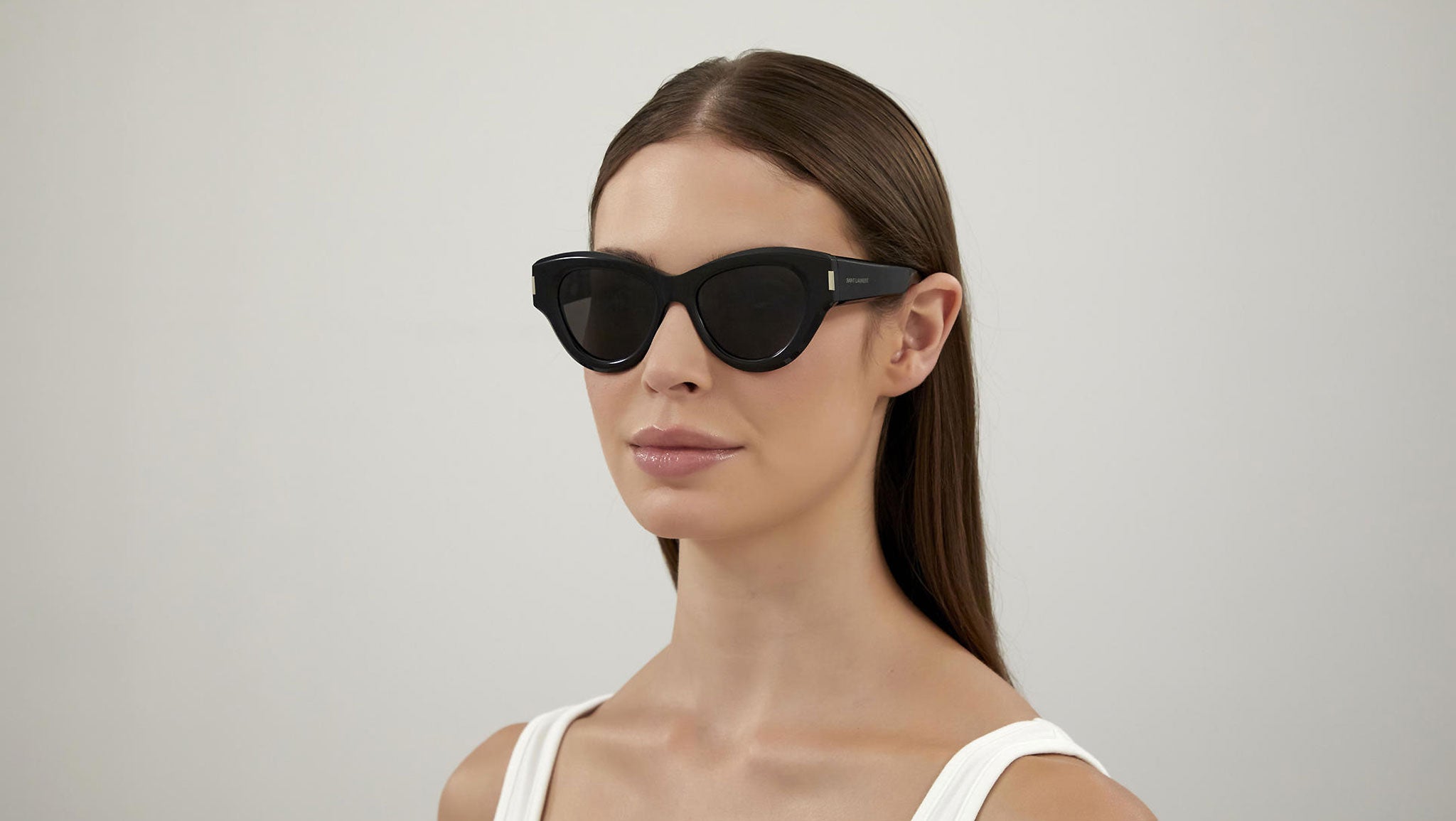 Occhiali da sole SAINT LAURENT SL506 Shiny black