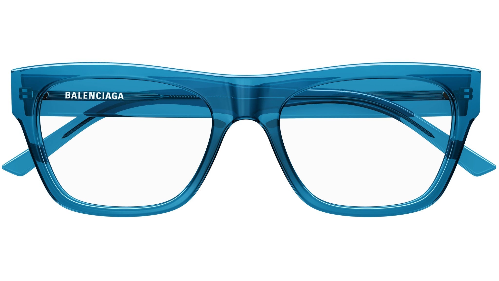 Occhiali da vista BALENCIAGA BB0308O Shiny transparent blue