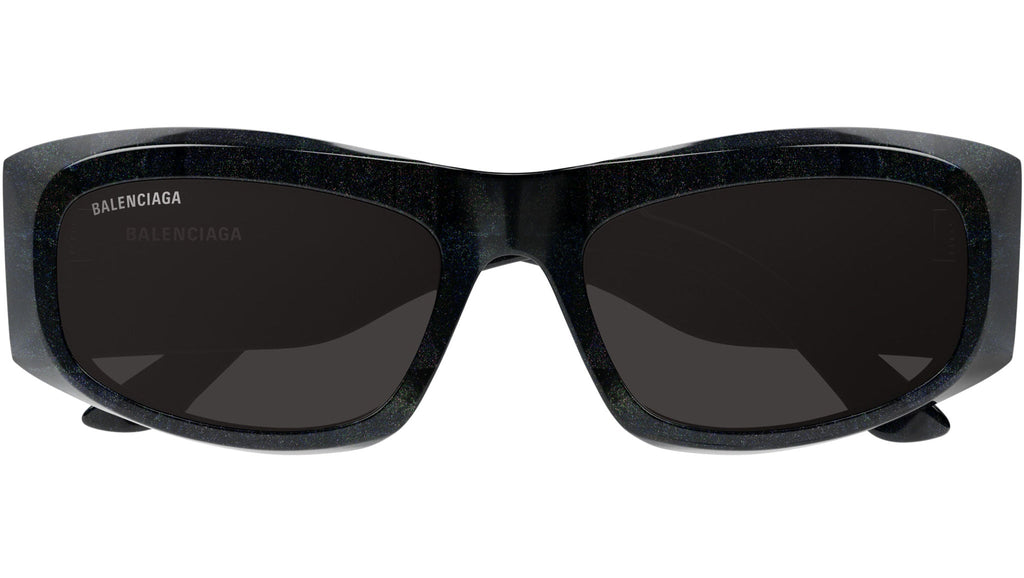 Occhiali da sole BALENCIAGA BB0395S Shiny black "hanger" glitter havana