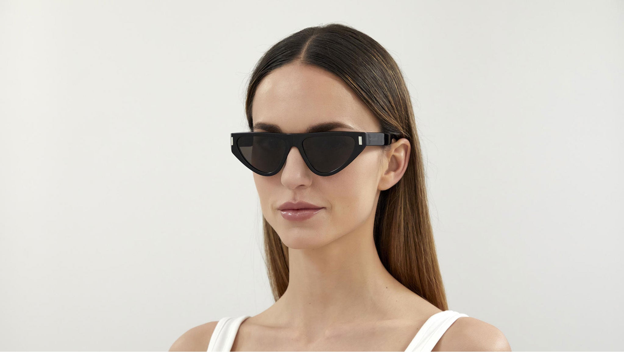 Occhiali da sole SAINT LAURENT SL468 Shiny black