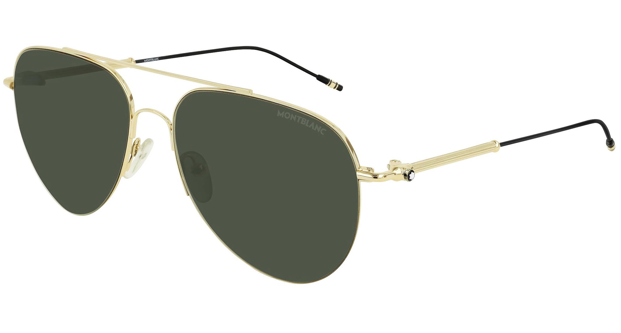 Occhiali MONTBLANC MB0037S Shiny light gold