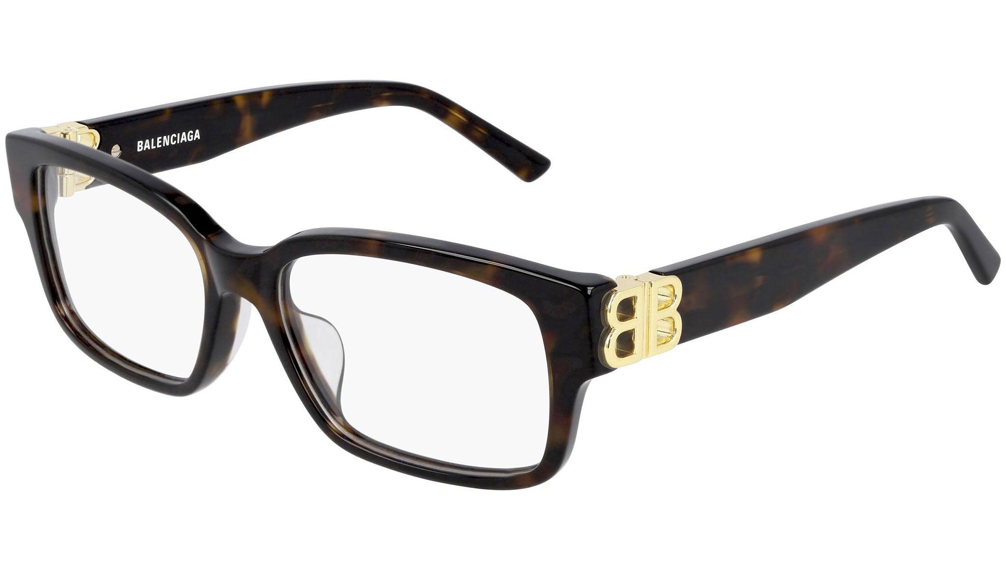 Occhiali da vista BALENCIAGA BB0105O Shiny dark havana