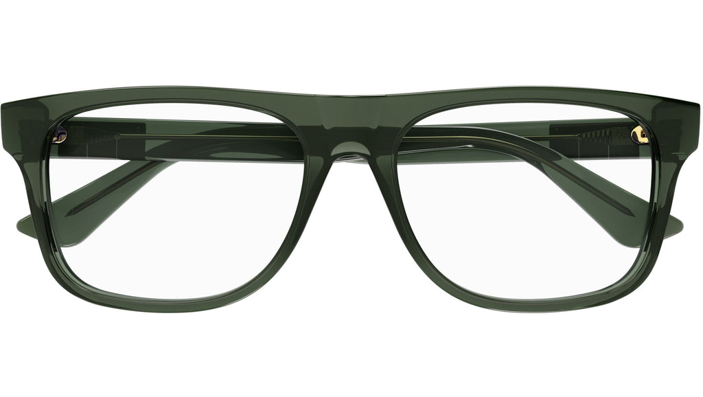 Occhiali da vista GUCCI GG1117O Shiny transparent green