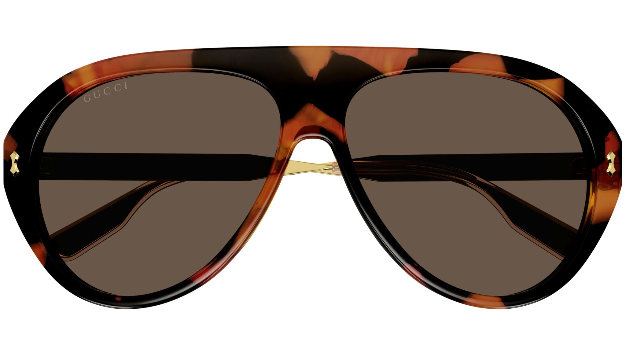 Occhiali da sole GUCCI GG1515S Shiny big spotted tartaruga