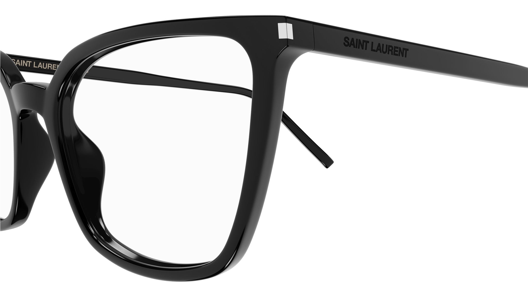 Occhiali da vista SAINT LAURENT SL669 Shiny solid black