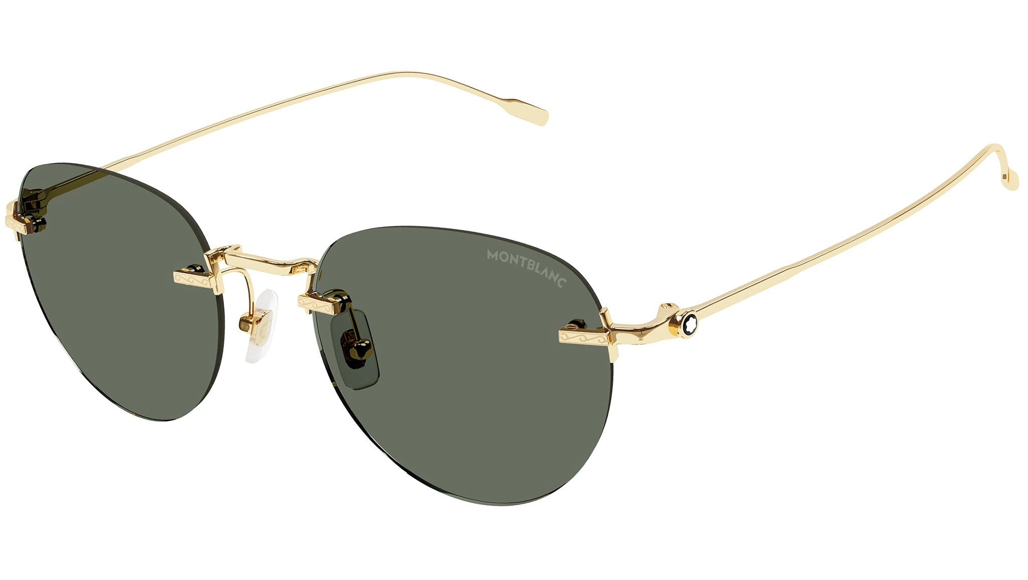 Occhiali da sole MONTBLANC MB0239S Shiny light gold