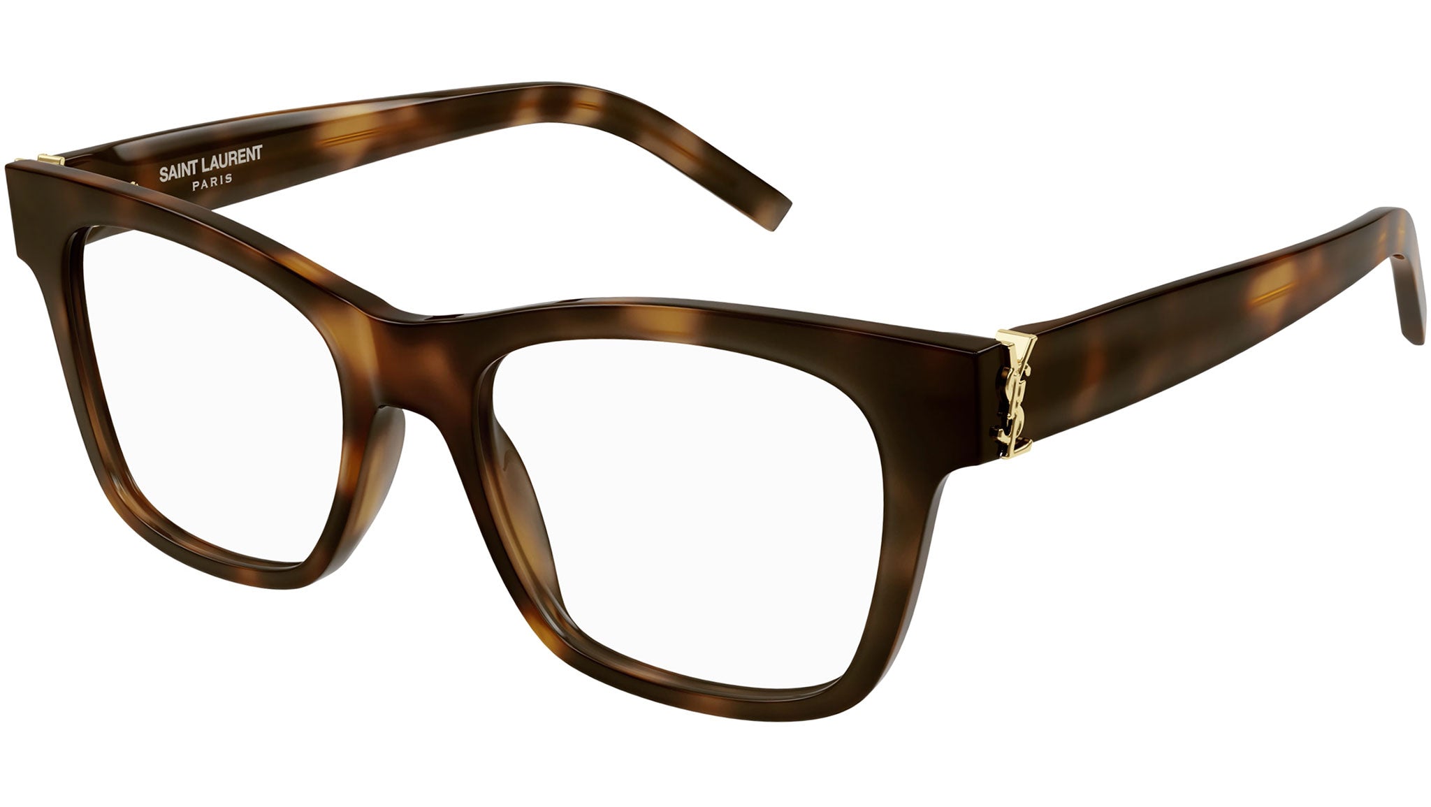 Occhiali da vista SAINT LAURENT SLM118 Shiny medium havana