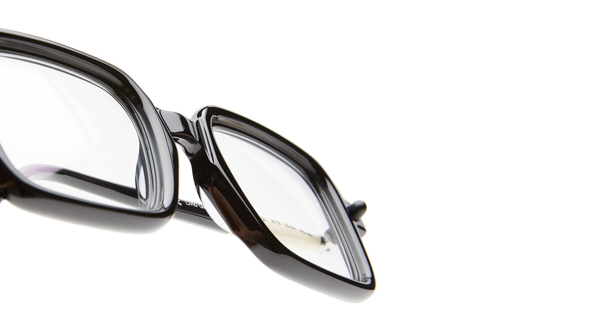 Occhiali da sole KUBORAUM P21 Black shine ivory black shine