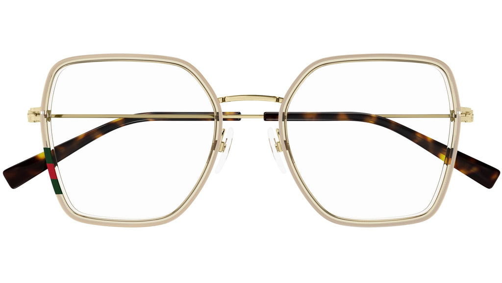 Occhiali da vista GUCCI GG1850O Shiny transparent yellow