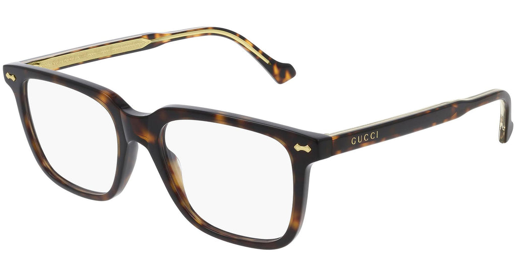 Occhiali da vista GUCCI GG0737O Shiny dark havana