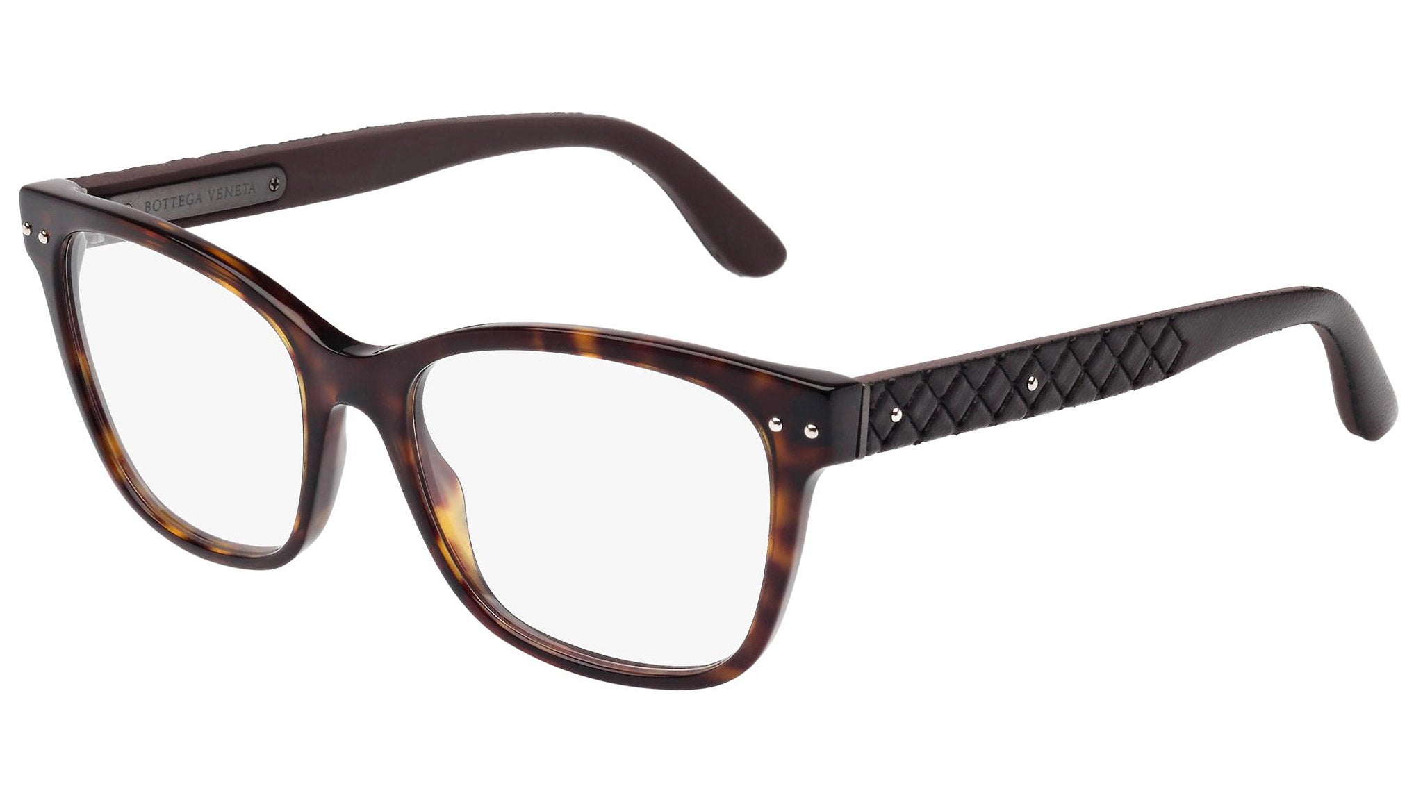 Occhiali da vista BOTTEGA VENETA BV0010O Shiny dark havana
