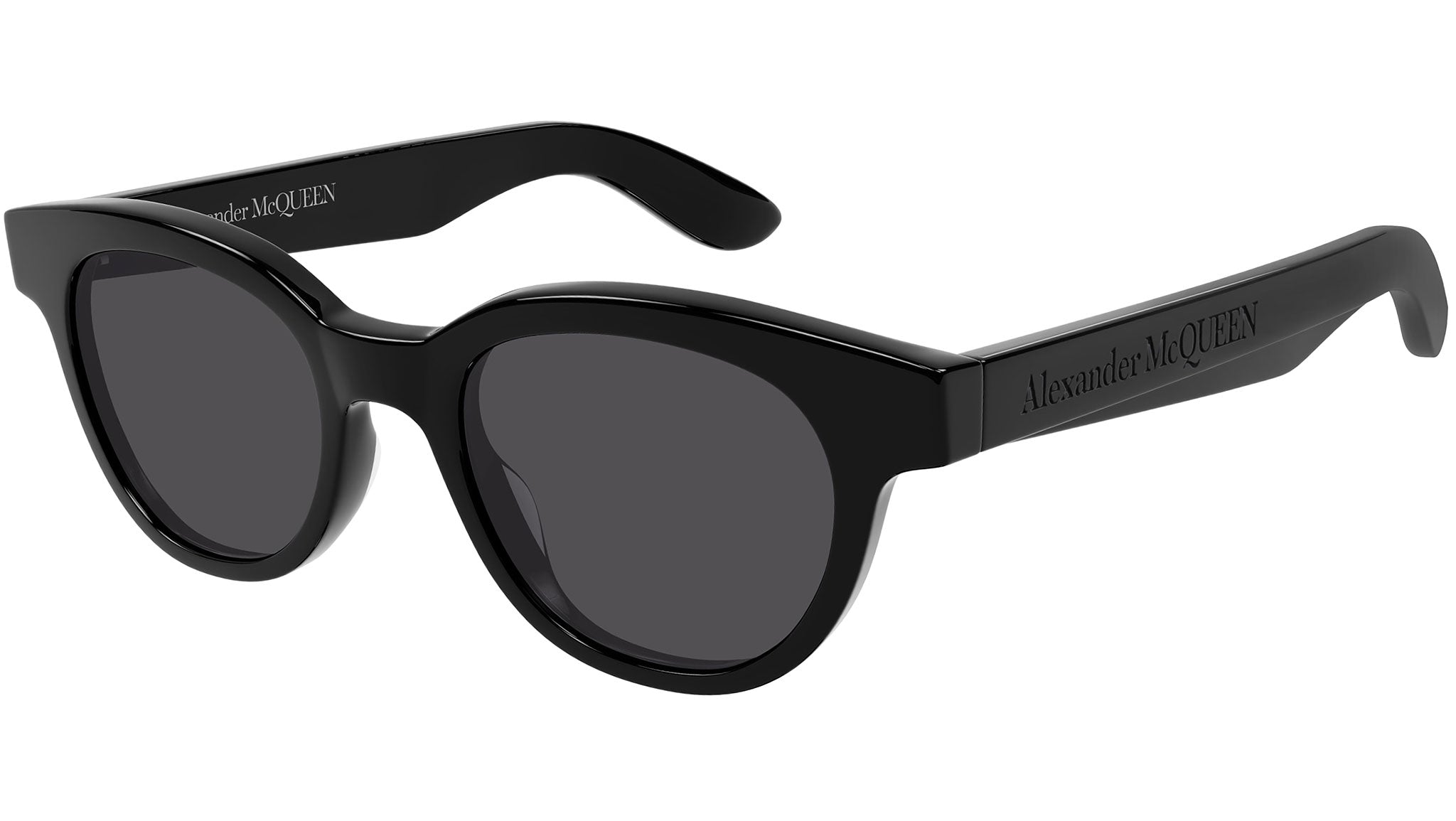 Occhiali da sole ALEXANDER MCQUEEN AM0383S Shiny black