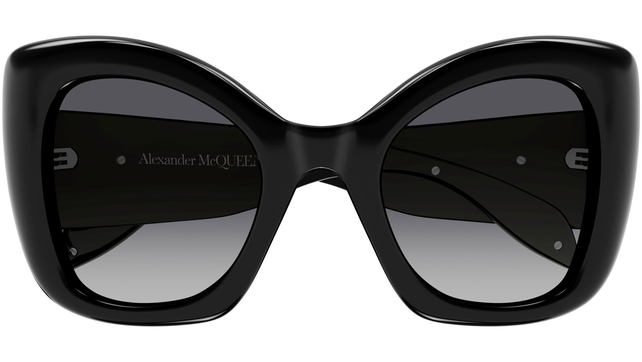 Occhiali da sole ALEXANDER MCQUEEN AM0402S Shiny black