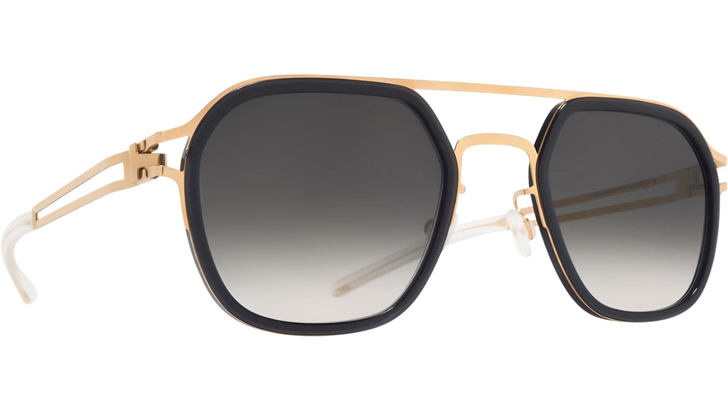 Occhiali da sole MYKITA LEELAND Glossy gold milky