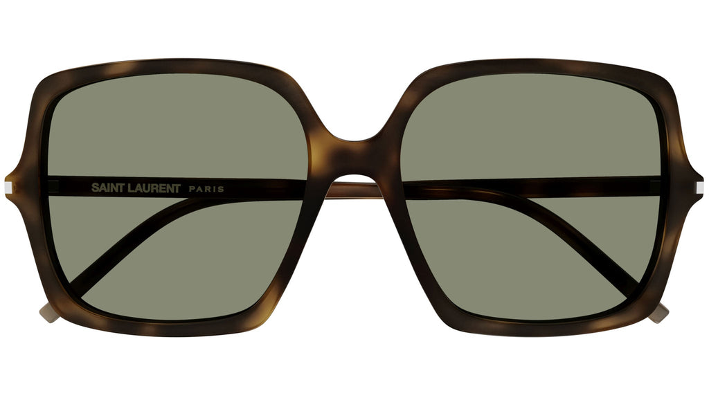 Occhiali da sole SAINT LAURENT SL591 Shiny medium havana