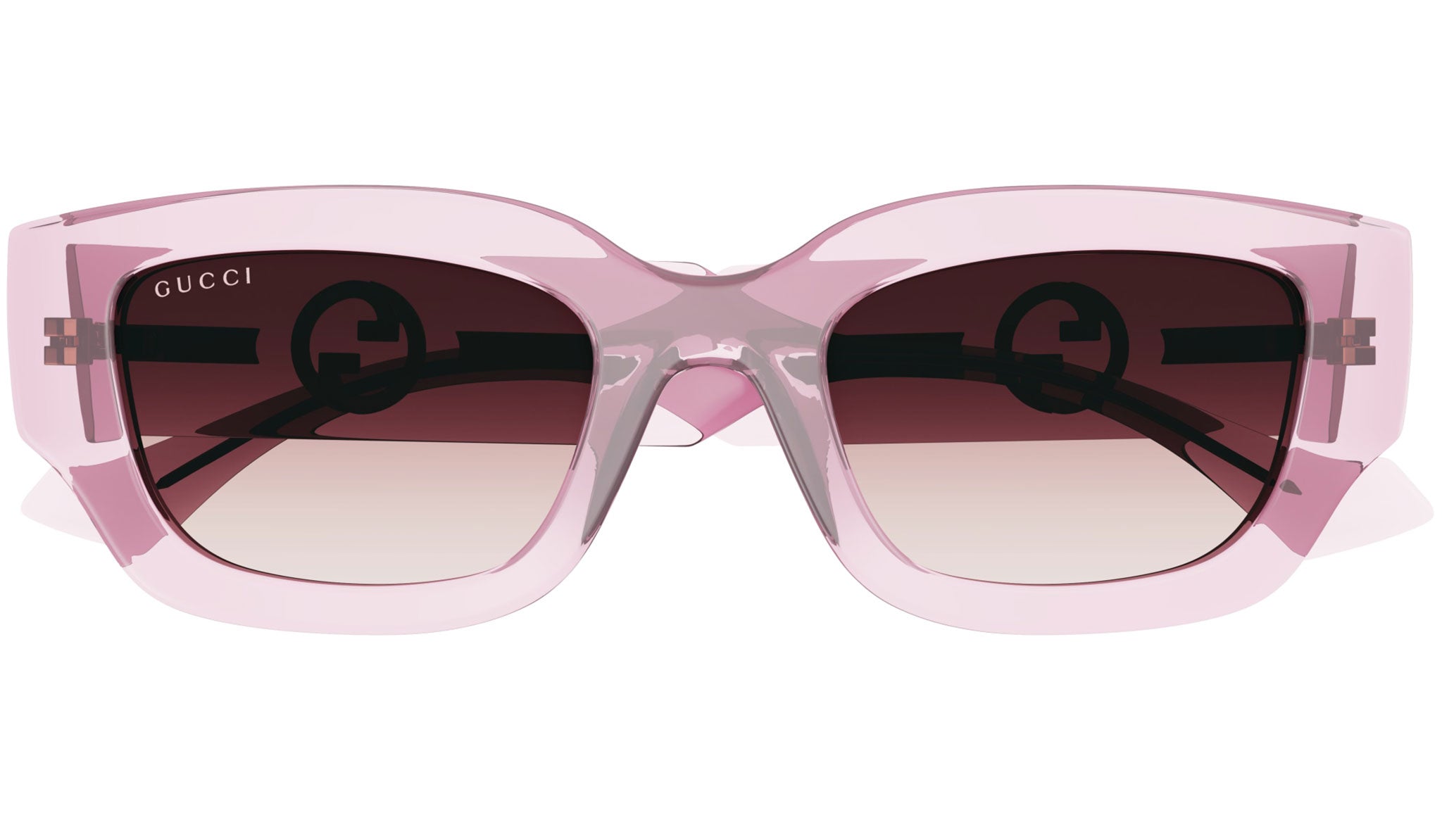 Occhiali da sole GUCCI GG1558SK Shiny transparent light pink