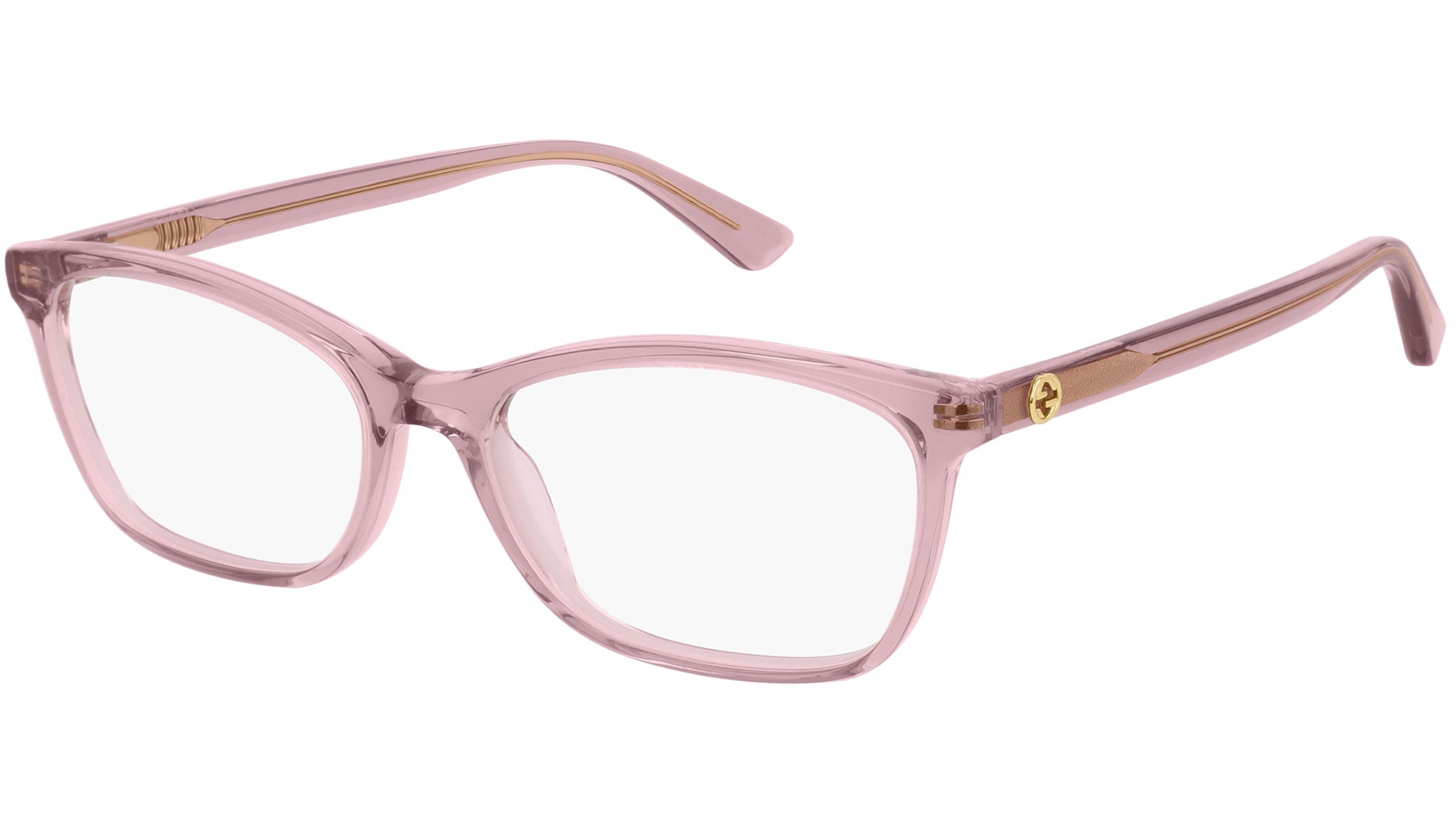 Occhiali da vista GUCCI GG0613O Shiny transparent nude