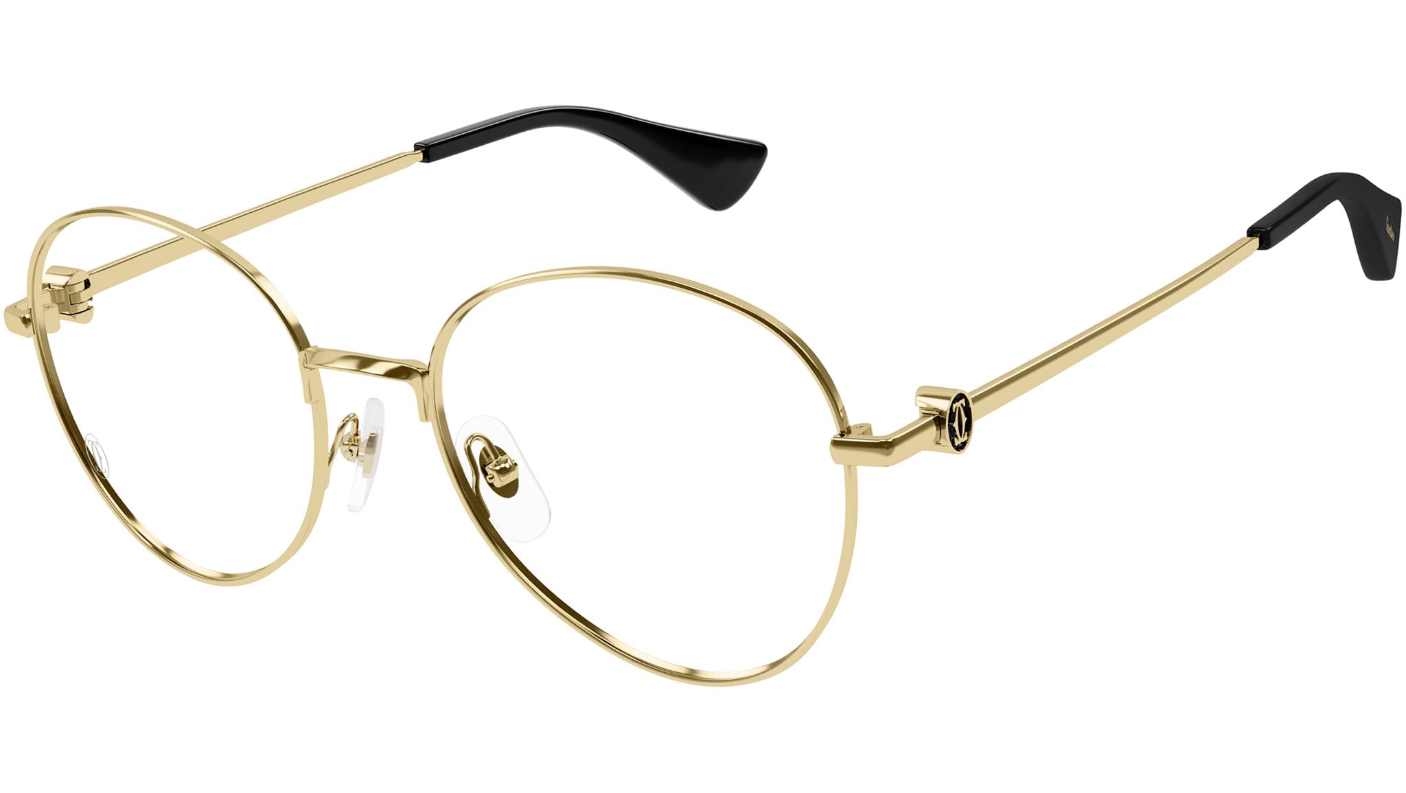 Occhiali da vista CARTIER CT0449O Smooth golden finish