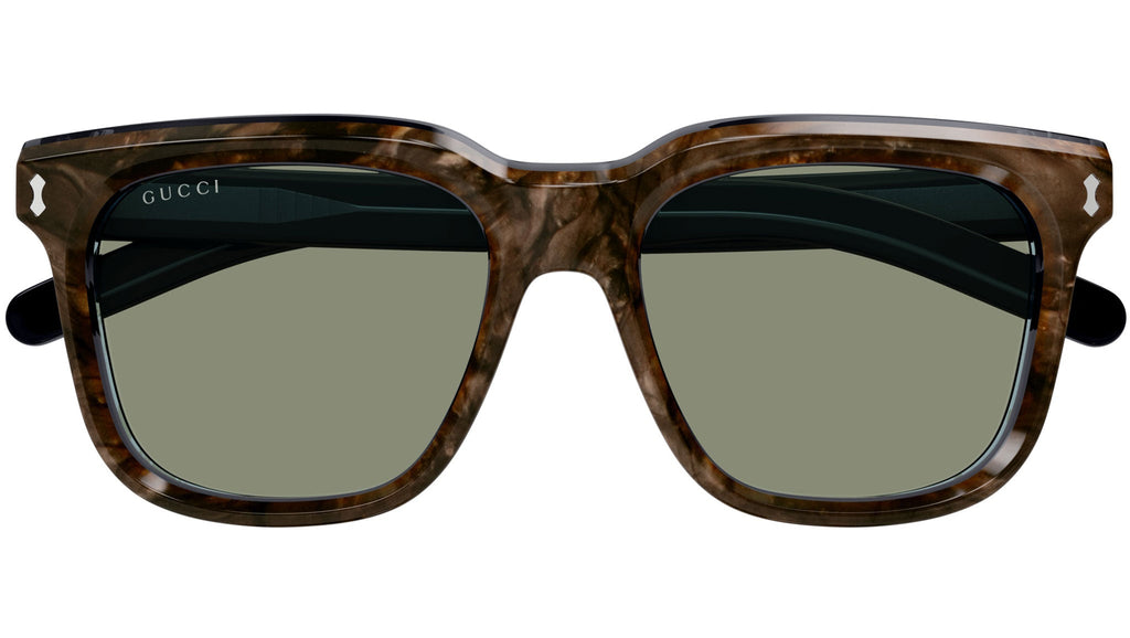 Occhiali da sole GUCCI GG1523S Azure laminetta radica transparent azure