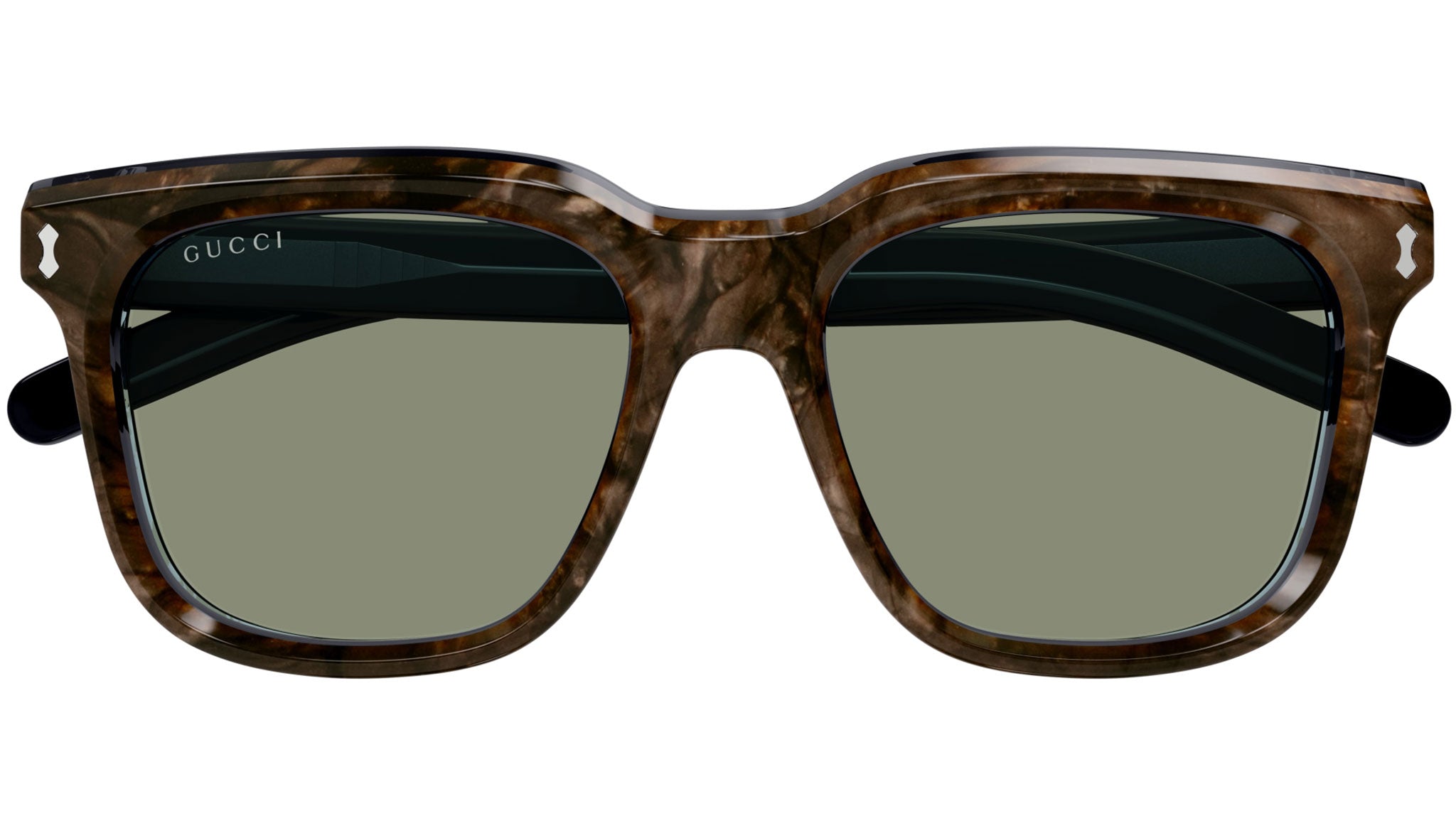 Occhiali da sole GUCCI GG1523S Azure laminetta radica transparent azure