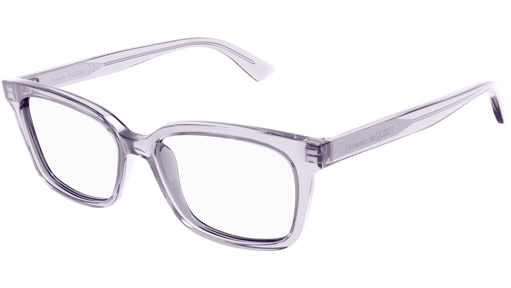 Occhiali da vista ALEXANDER MCQUEEN AM0464O Shiny transparent pastel violet