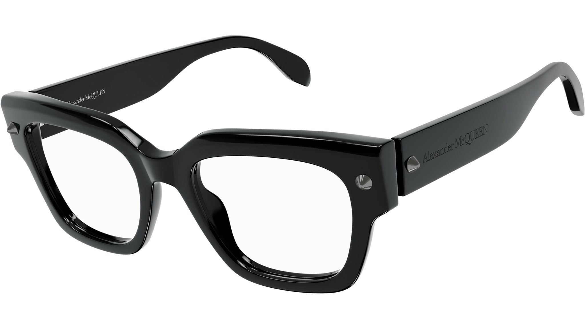 ALEXANDER MCQUEEN スクエアフレムメカネ AM0515O 011 ALEXANDER MCQUEEN Glasses | Up to 40% off SALE - US