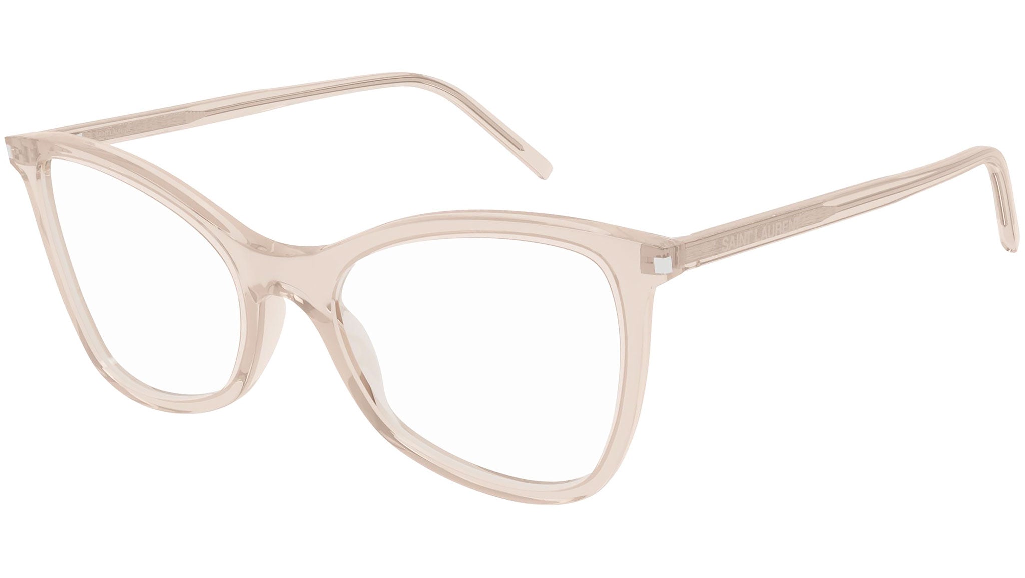 Occhiali da vista SAINT LAURENT SL478 Shiny transparent light peach