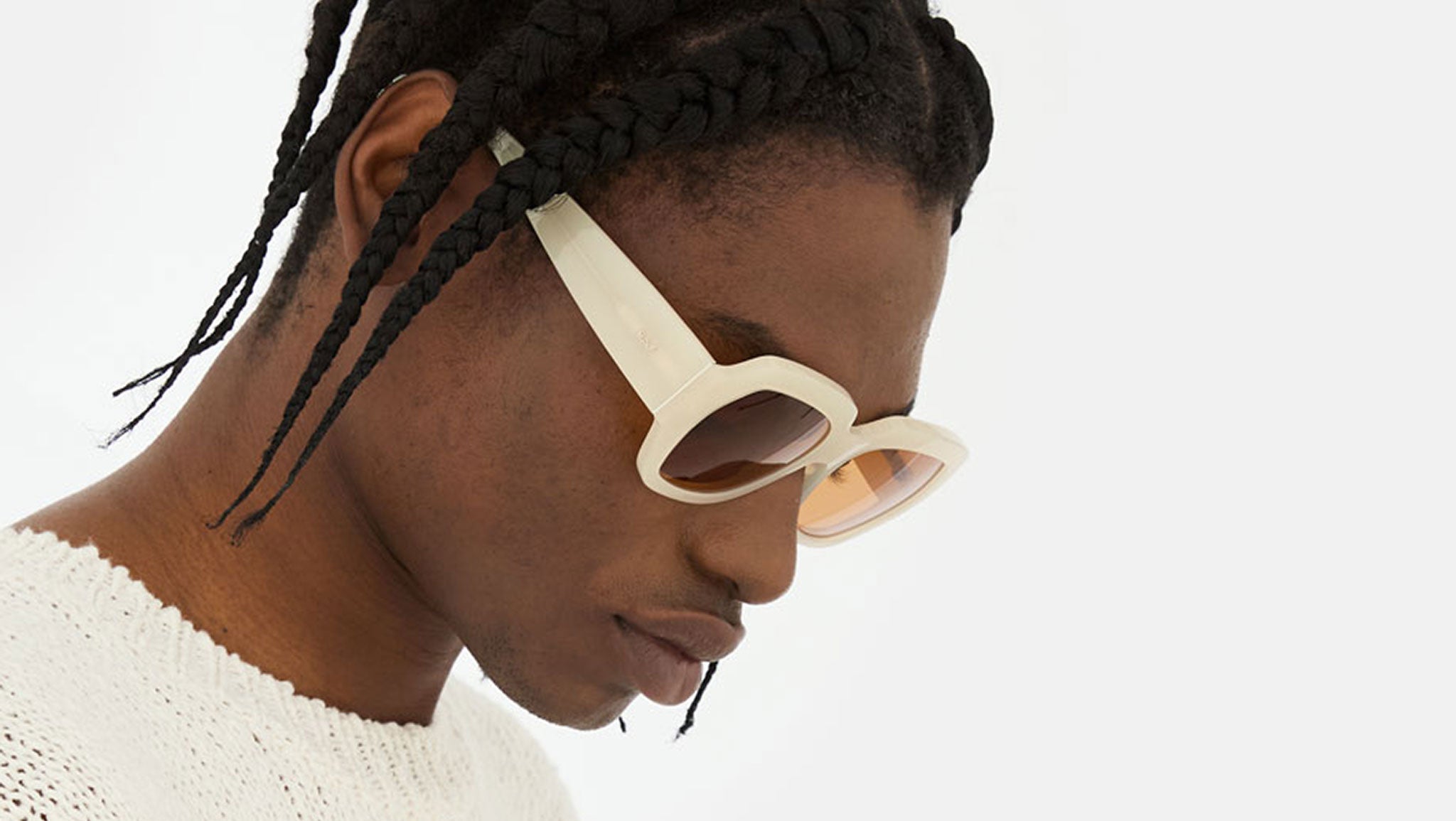 Occhiali da sole RETROSUPERFUTURE Nala Cream