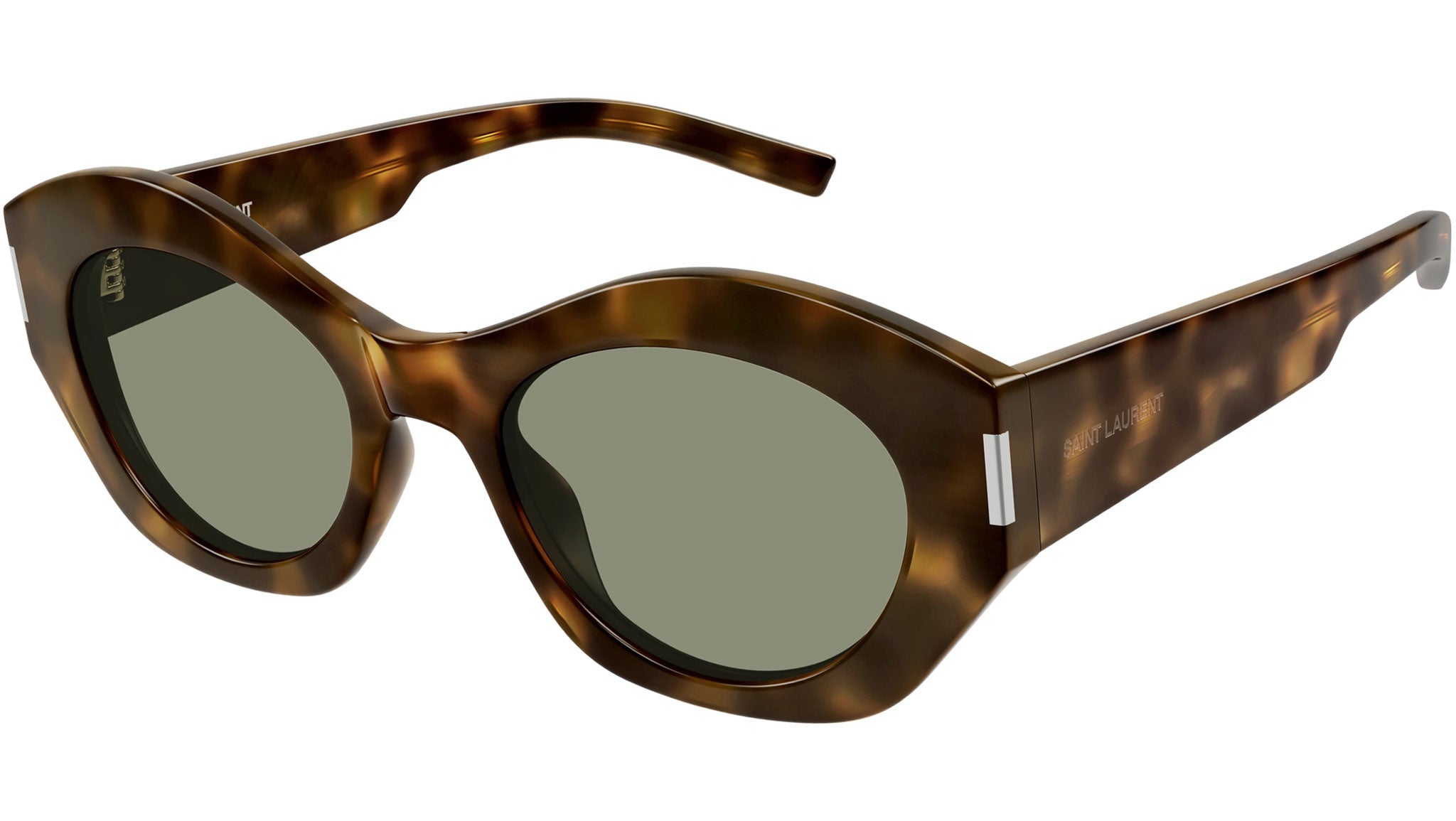 Occhiali da sole SAINT LAURENT SL639 Shiny medium havana