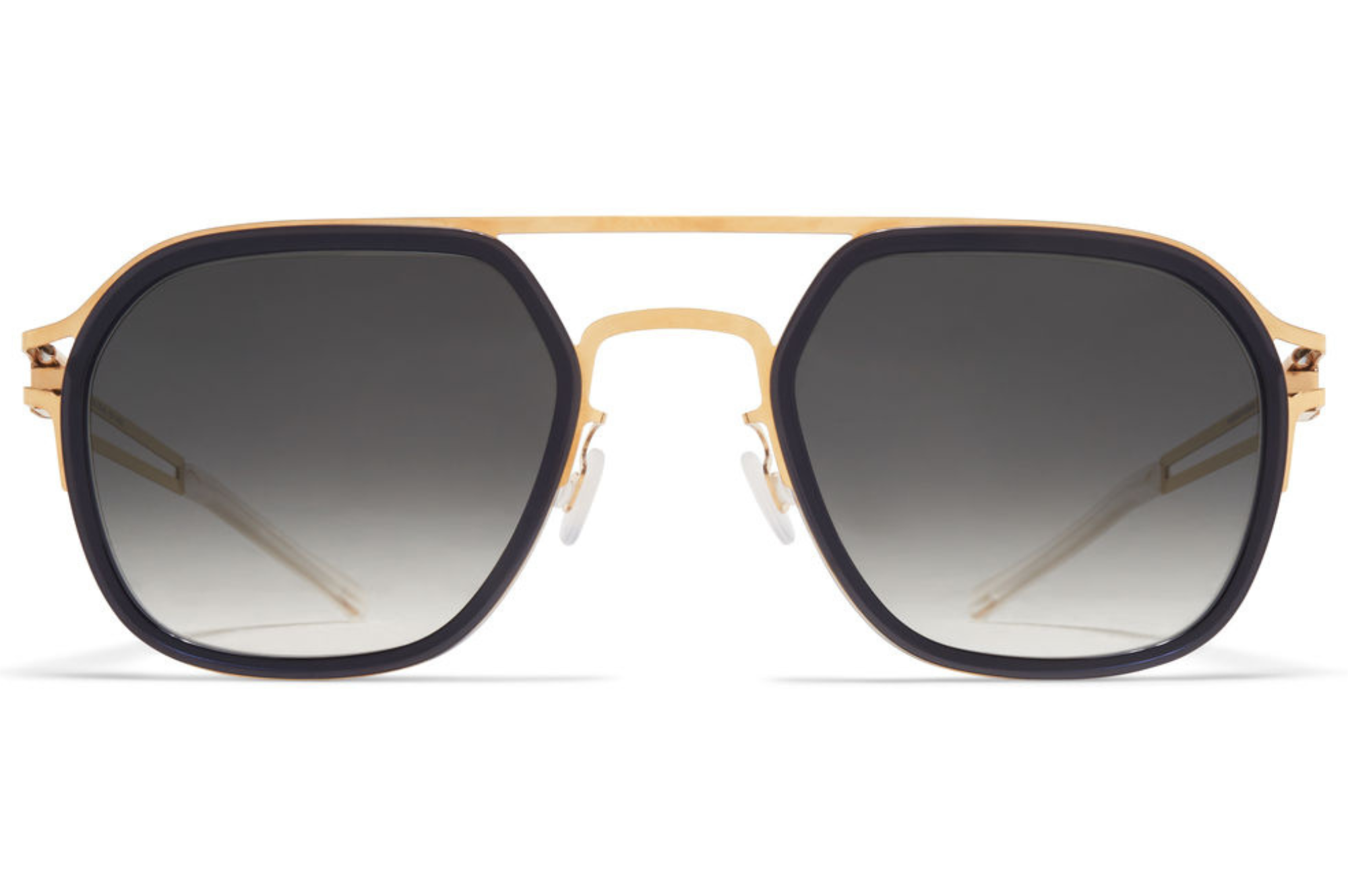 Occhiali da sole MYKITA LEELAND A76-Glossy Gold Milky Indigo