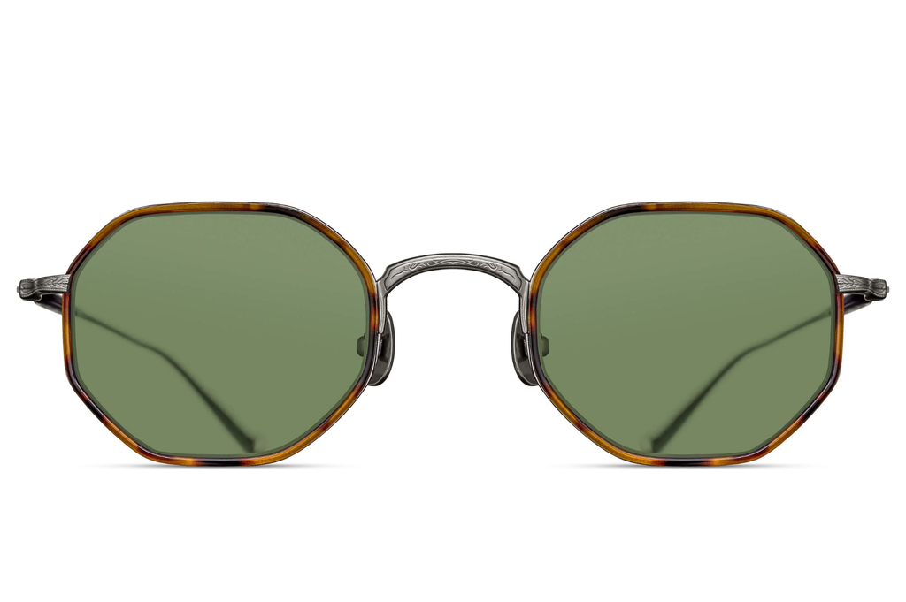 Occhiali da sole MATSUDA M3086-I Antique Silver - Tortoise