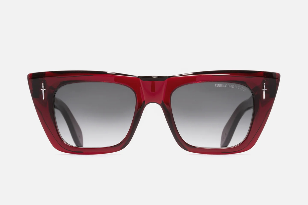 Occhiali da sole Cutler and Gross The Great Frog Love And Death Bordeaux