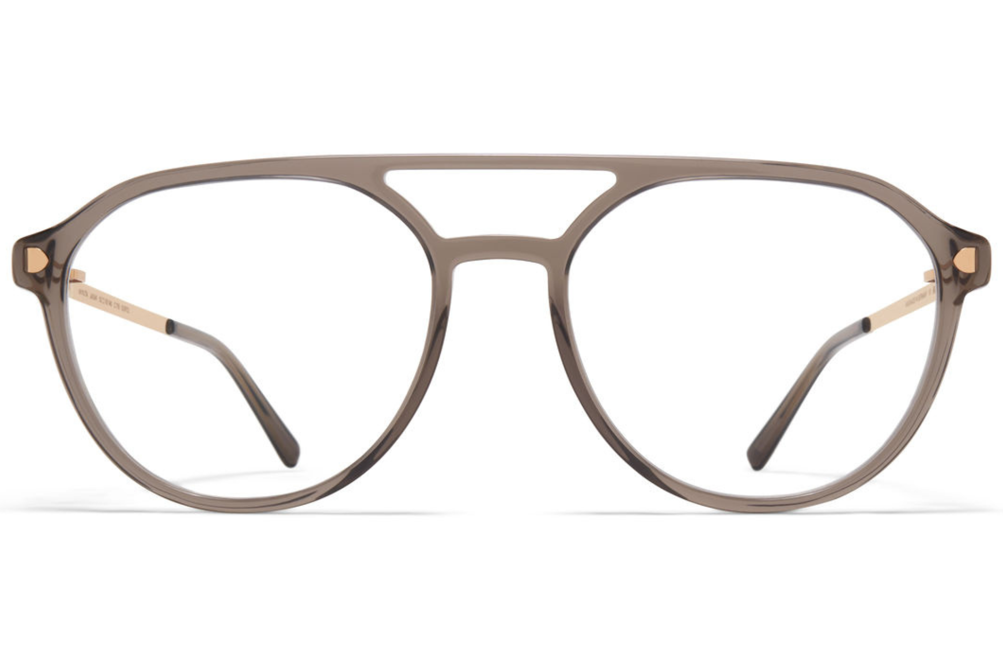 Occhiali da vista MYKITA JASMI C161-Clear Ash Champagne Gold