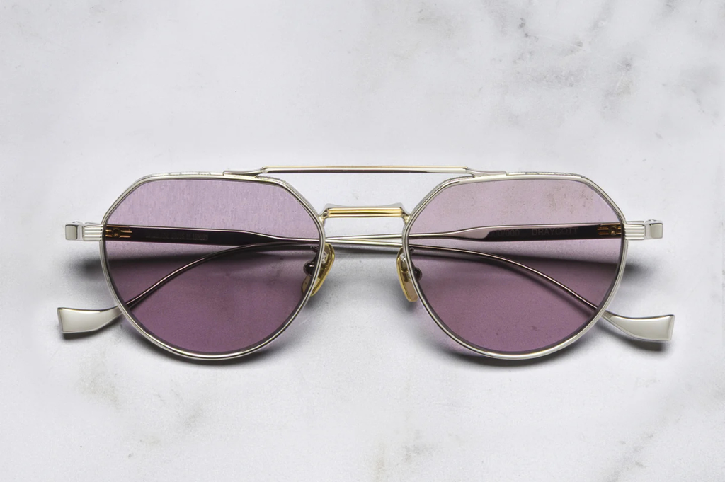 Occhiali da sole Cutler And Gross Draycott 1426 Silver Gold