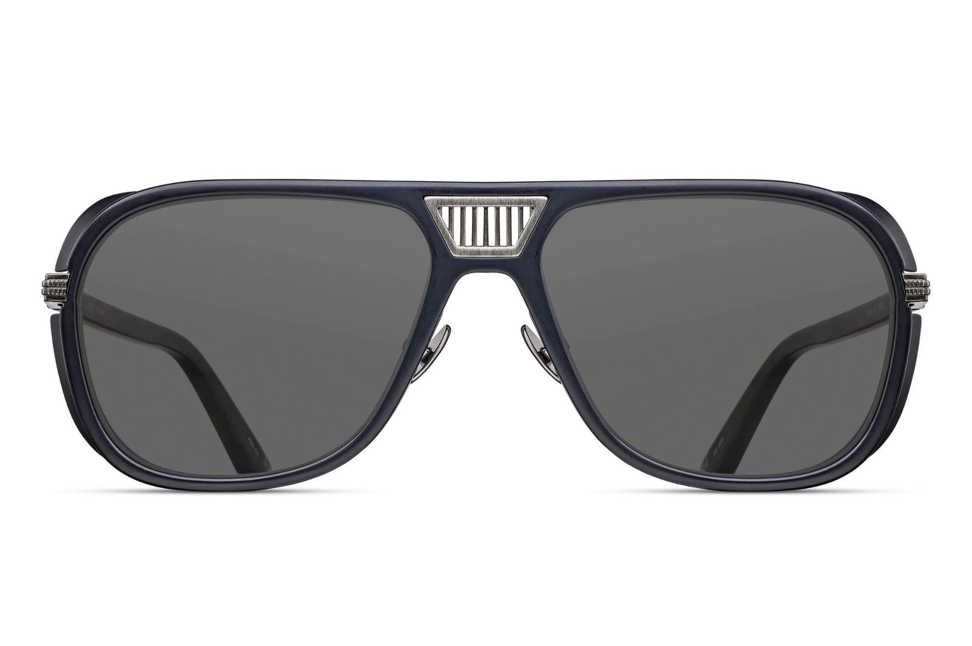 Occhiali da sole MATSUDA M3023-V2 58 Antique Silver - Matte Grey