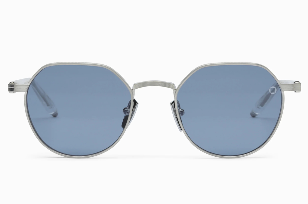 Occhiali da sole AKONI THEMIS Brushed Silver