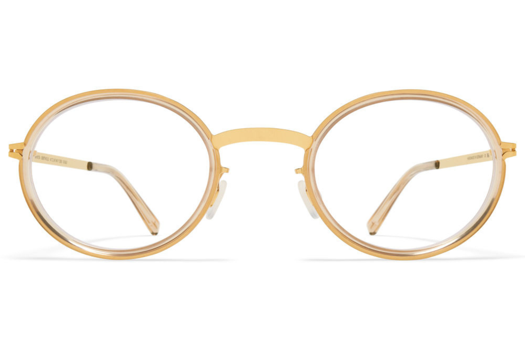 Occhiali da vista MYKITA BERTHOLD A98-Glossygold Desert Haze
