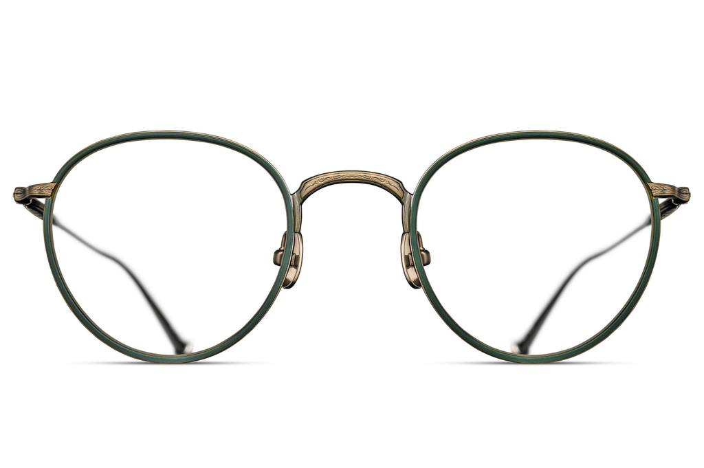 Occhiali da vista MATSUDA M3085-I Antique Gold - Bottle Green